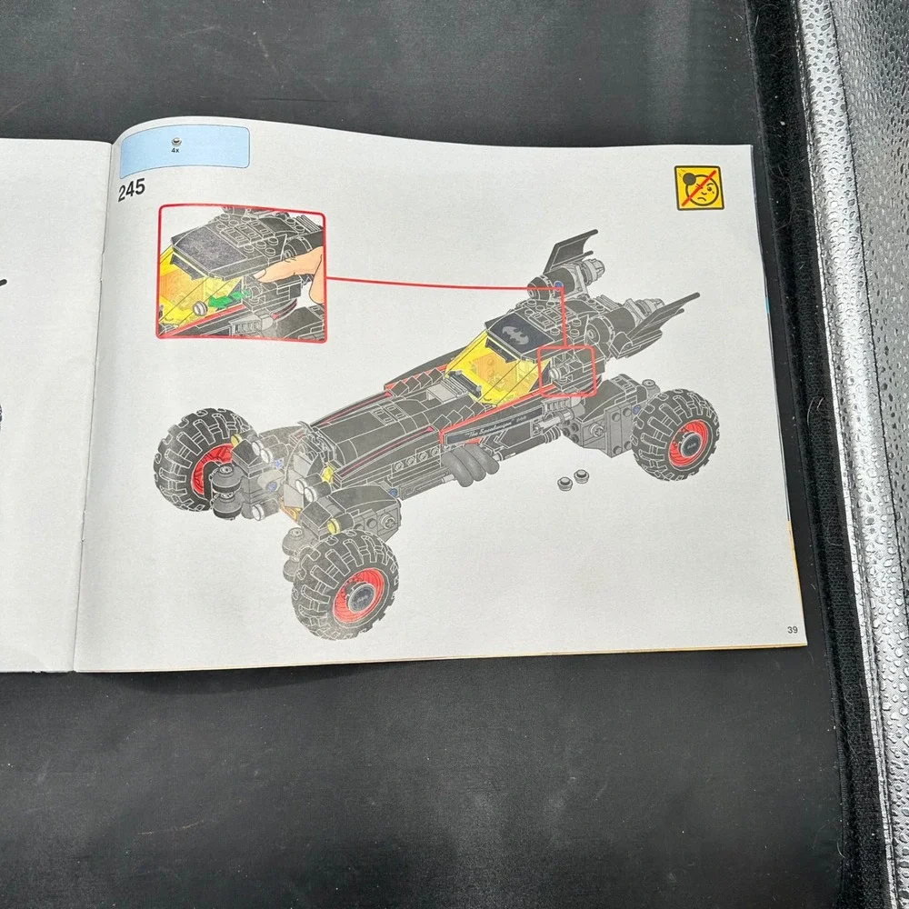 LEGO Batman DC Comics‎ Super Heroes Movie Lot of 7 Building Instruction Manuals